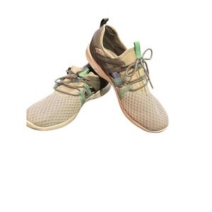 Vionic Gray Mint Lace Up Mesh Athleisure Sneakers Women's Size 8